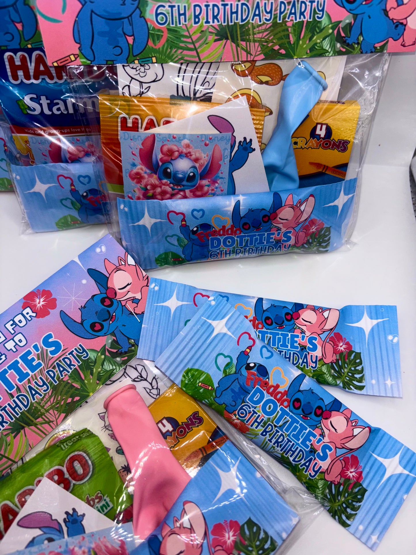 Stitch Cellophane Party Bag