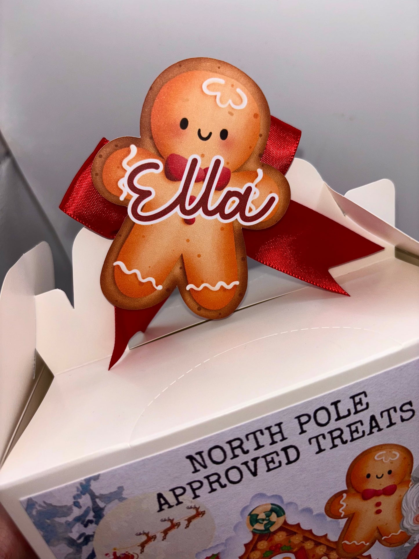 Gingerbread Treat Box