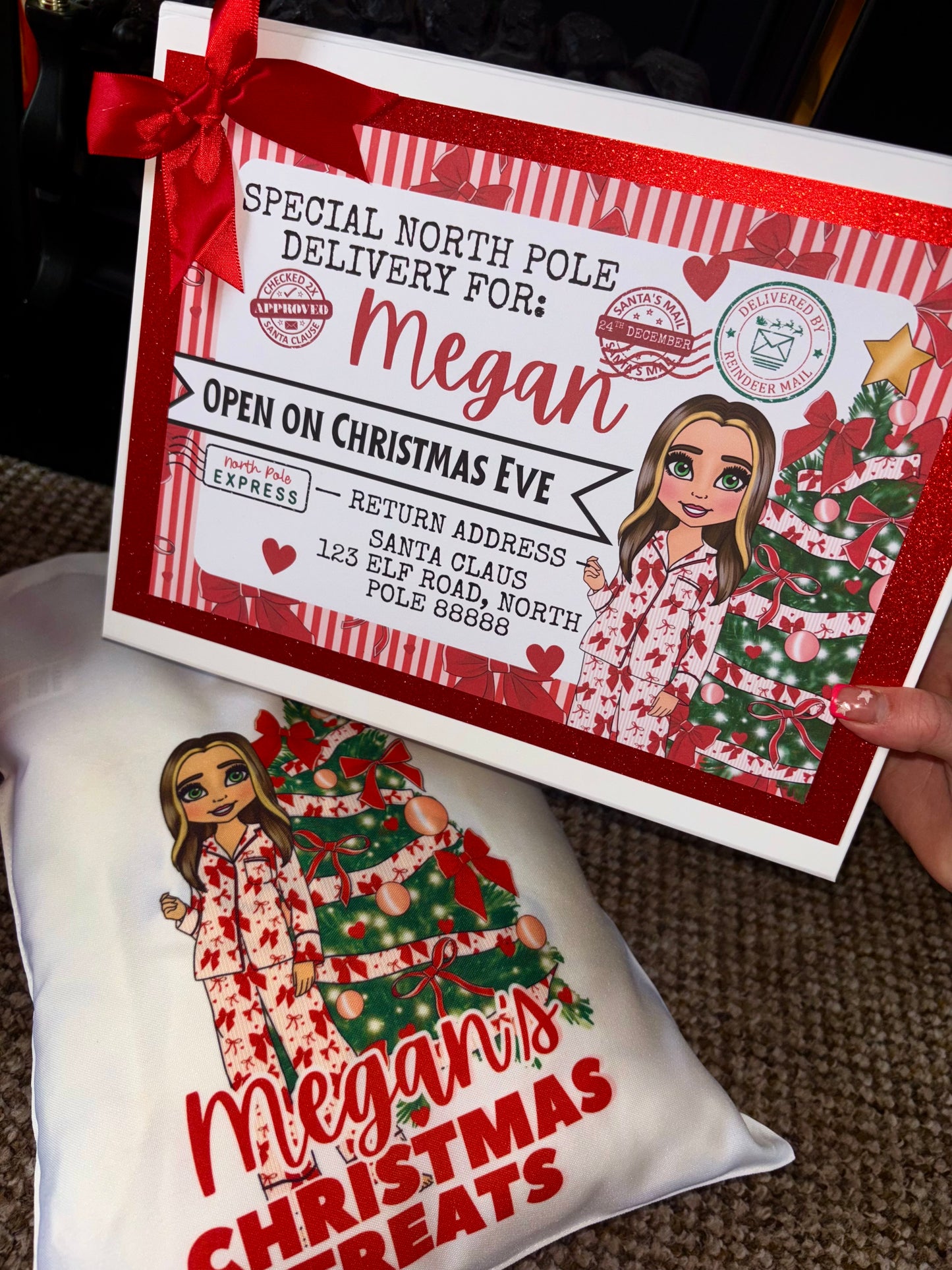 Makeup Doll Christmas Sack