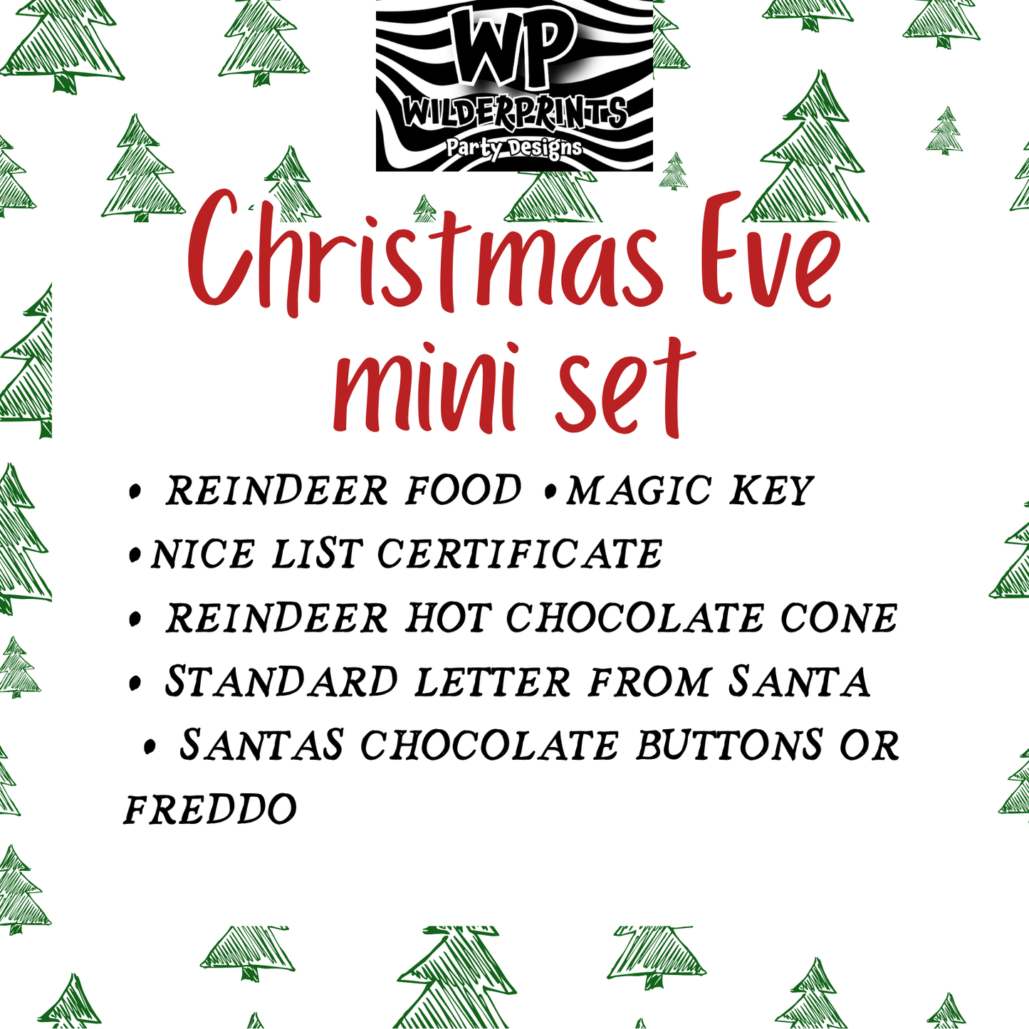Mini Christmas Eve Set With Box
