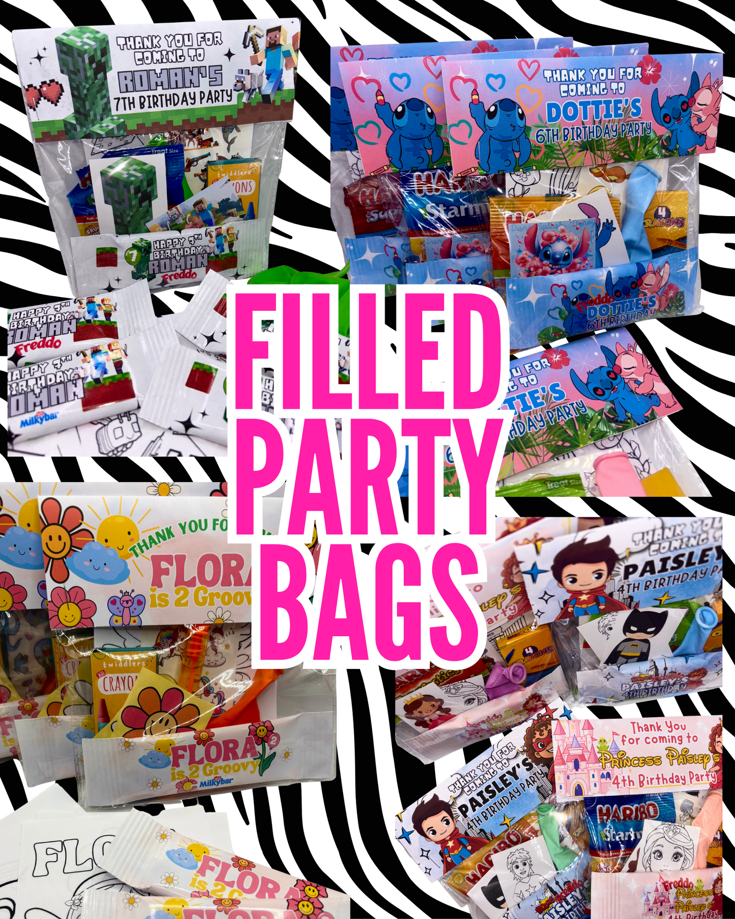 Filled Party Bags