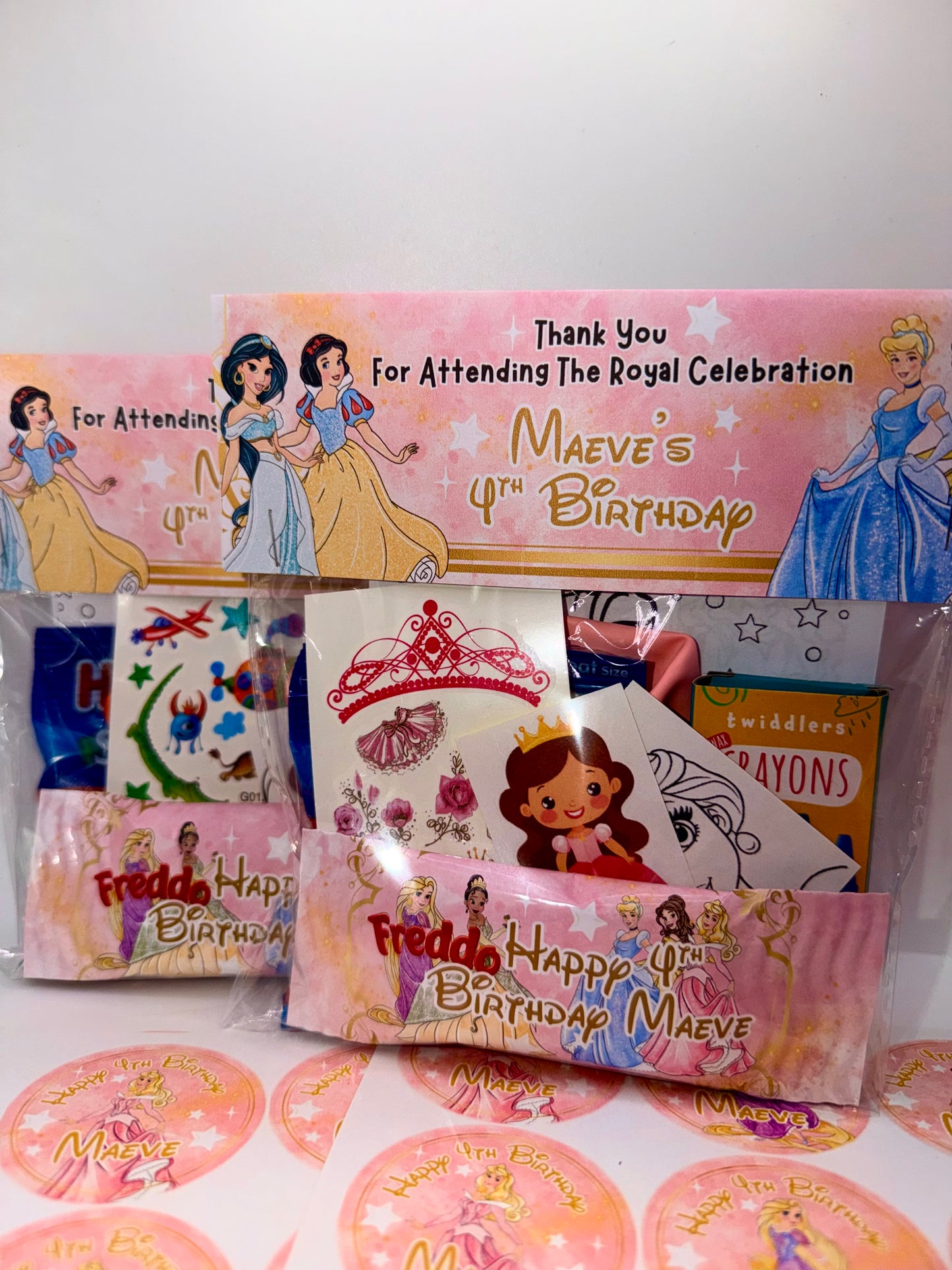 Princess Cellophane Party Bag