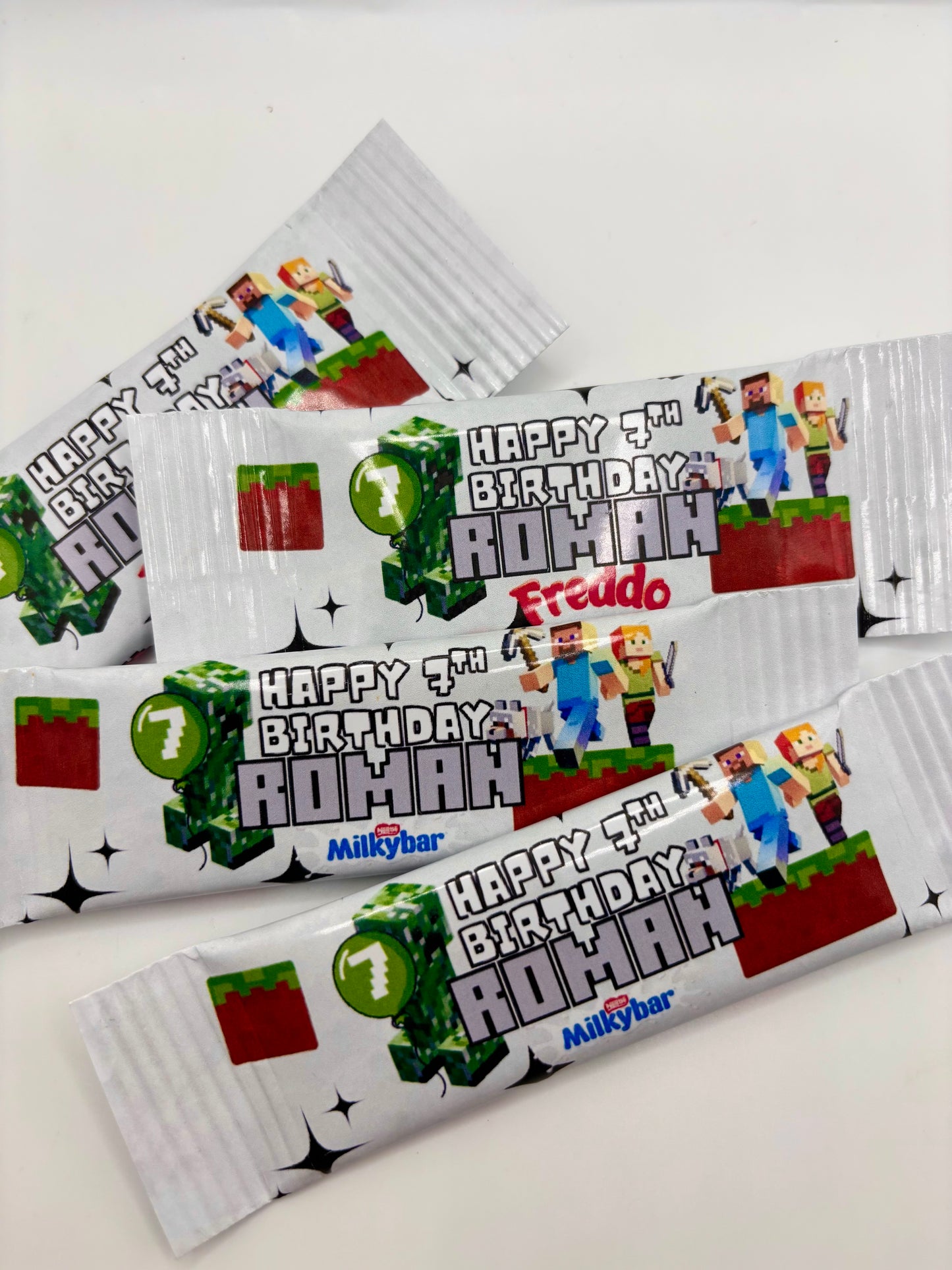 Minecraft Cellophane Party Bag