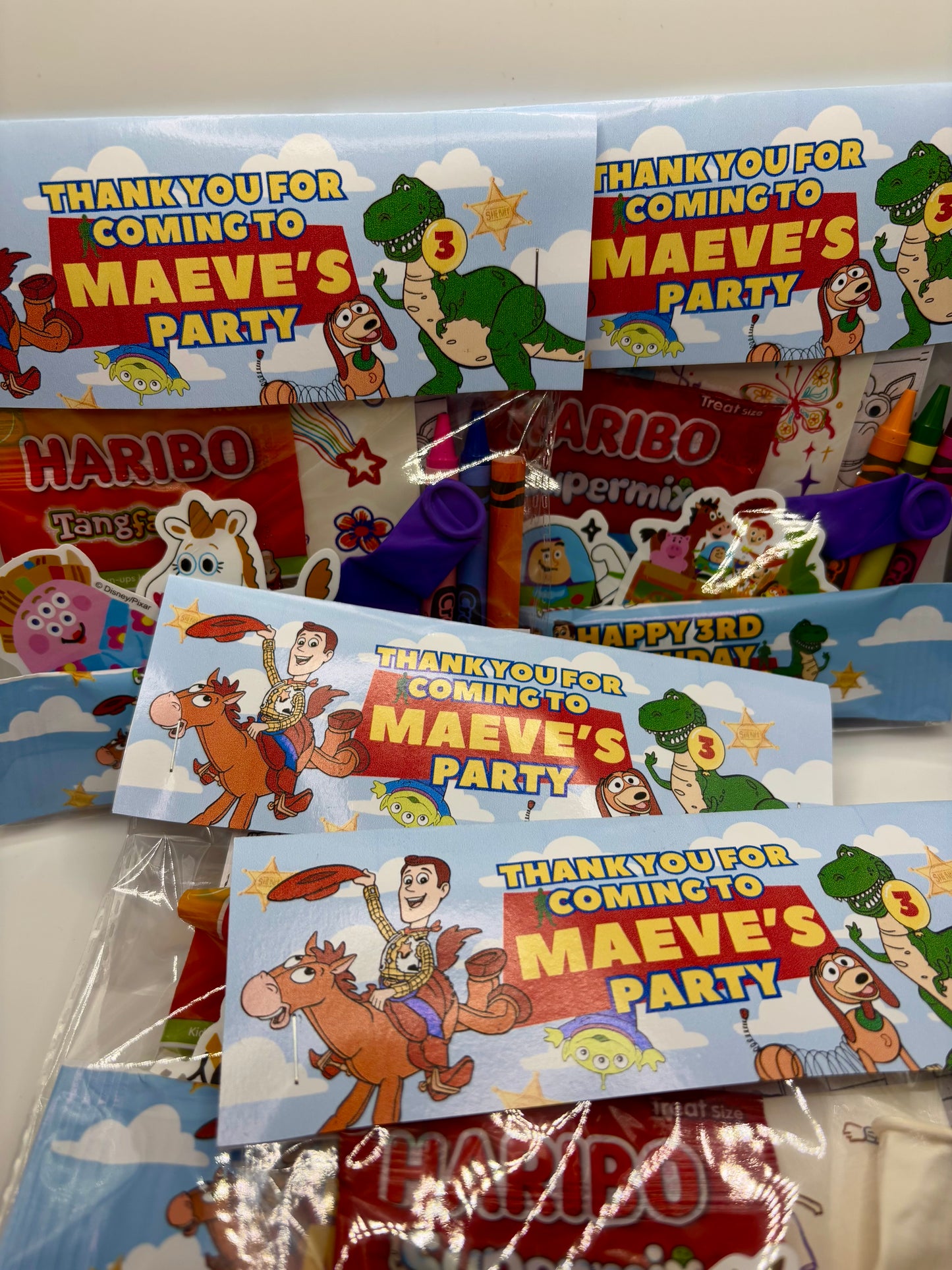 Toy Cellophane Party Bag