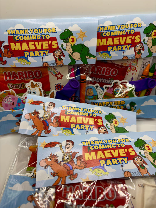 Toy Cellophane Party Bag