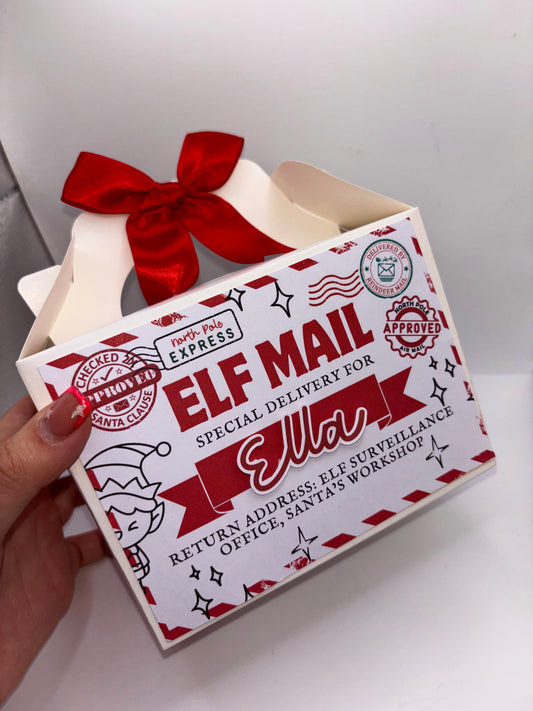 Elf Treat Box - Empty