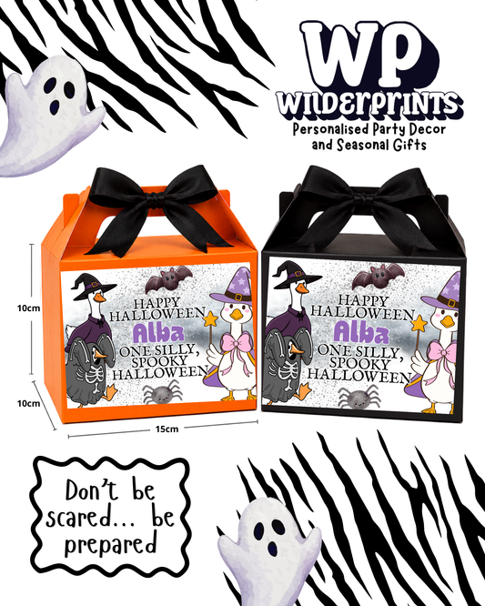 One Silly Spooky Halloween Treat Box