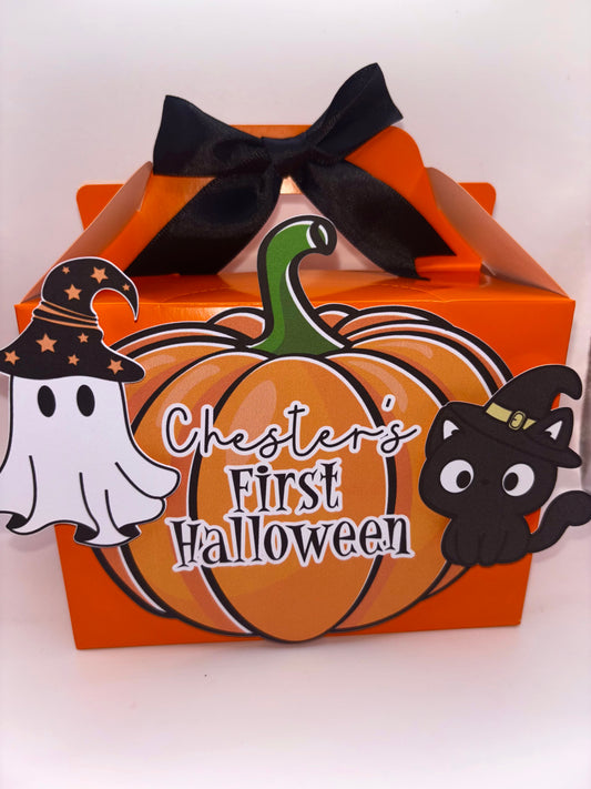 Halloween Treat Box Pumpkin
