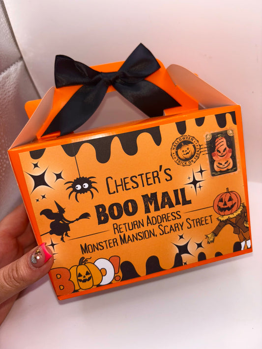 Halloween Boo Mail Treat Box